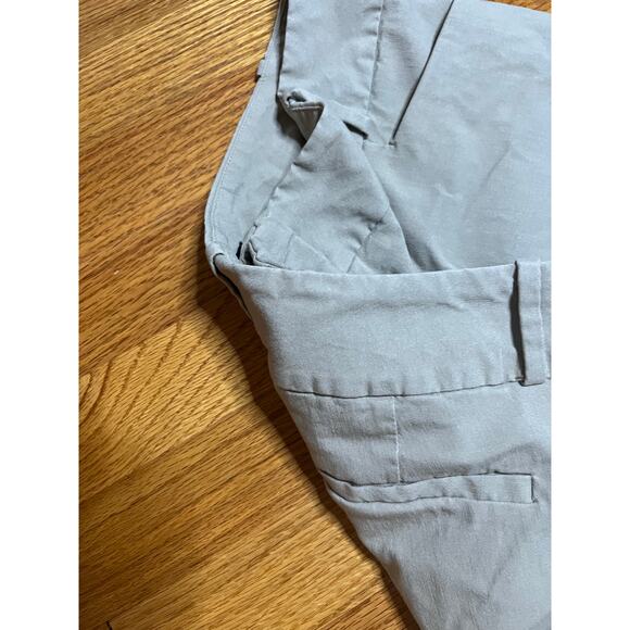 The Limited Exact Stretch‎ khaki pants size 10 R 2 inch waistband belt loops - Picture 4 of 5